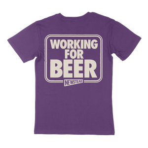 Working For Beer - Multi-Coloured Tees