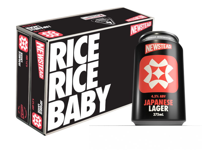 Newstead Brewing Co, Lager, Rice Lager, Crisp Beer, Lager Beer, Independent Brewery, Brisbane Craft Beer, Brisbane Brewery, Family Business